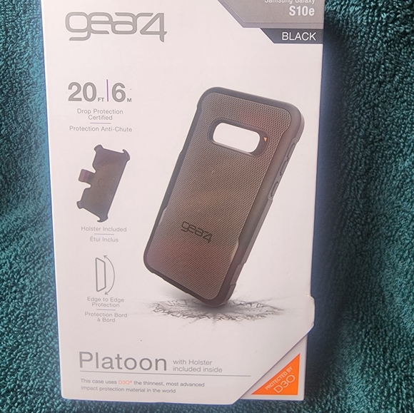 #2 - For Samsung galaxy S10e Gear4 Platoon Case with Holster NWT - Picture 6 of 8